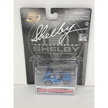 Shelby Collectibles 1:64 Shelby Cobra Super Snake blue